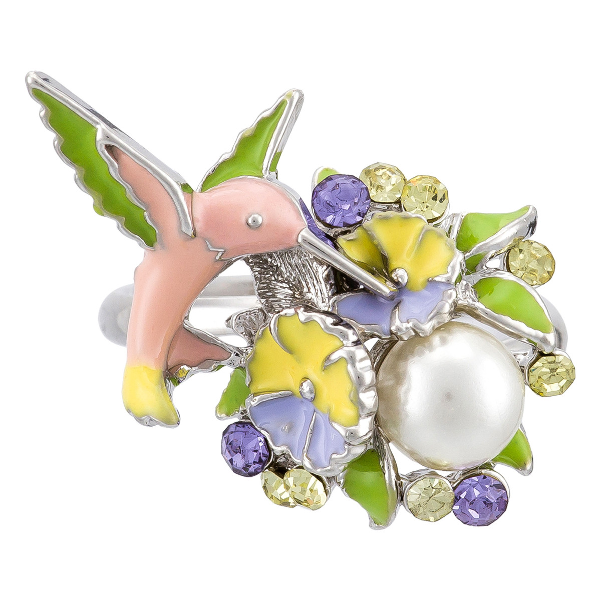 Bague ajustable "Liaisons Enchantées" Argenté Bague ajustable "Liaisons Enchantées" Argenté