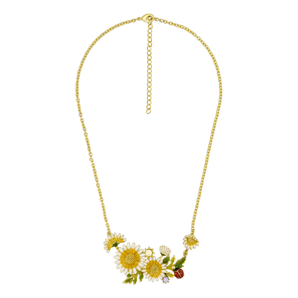 Collier "Jardin Champêtre" Doré Collier "Jardin Champêtre" laiton Doré