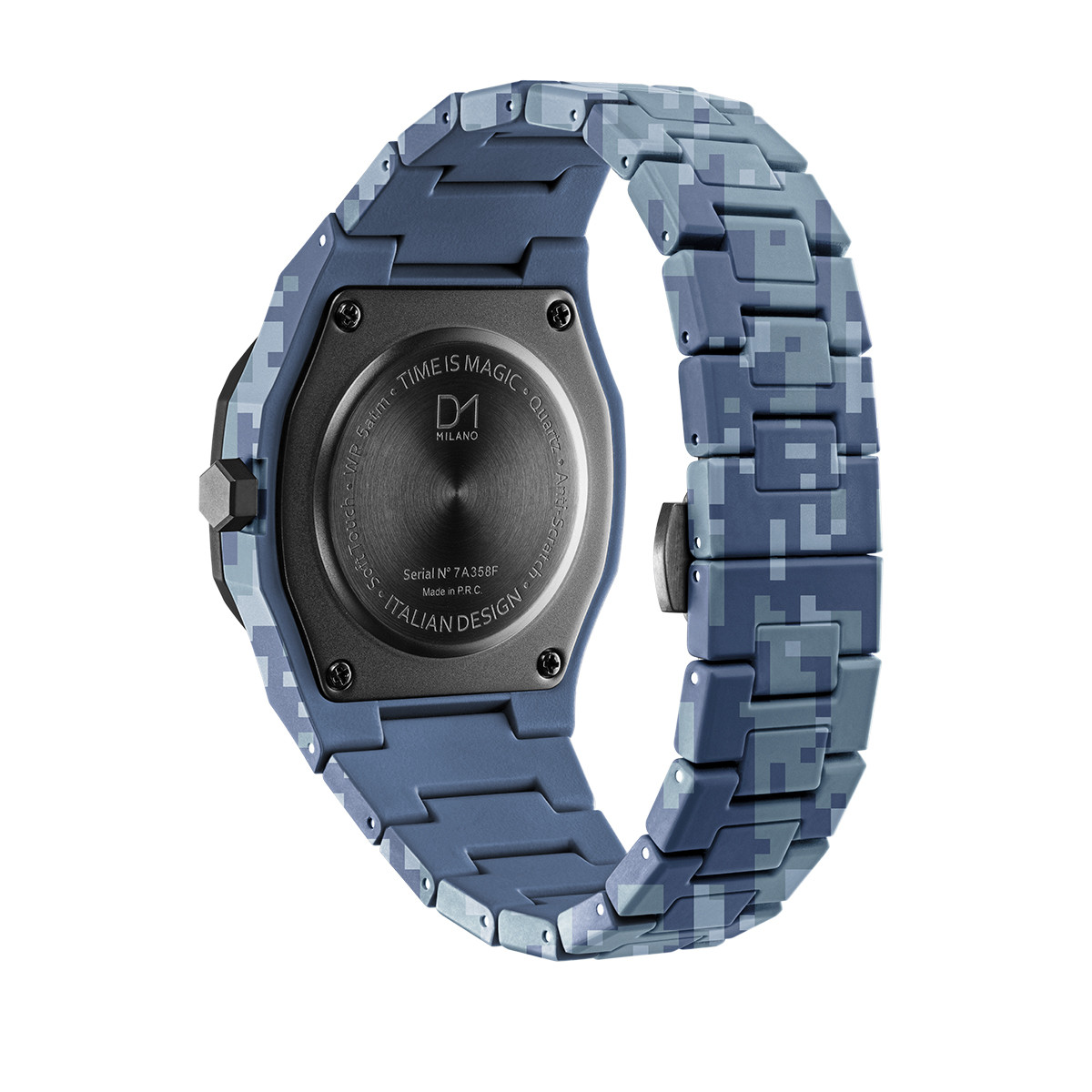 Montre D1 MILANO CA03 - Camo Polycarbon - 40.5 mm Montre Homme D1 MILANO CA03 - Camo Polycarbon - 40.5 mm