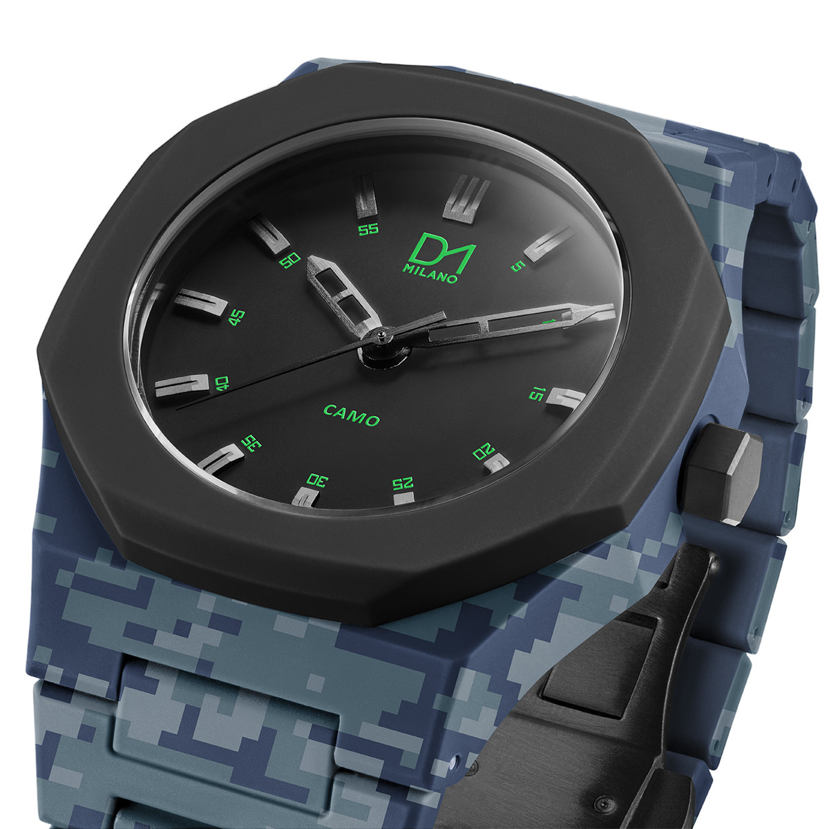 Montre D1 MILANO CA03 - Camo Polycarbon - 40.5 mm Montre Homme D1 MILANO CA03 - Camo Polycarbon - 40.5 mm