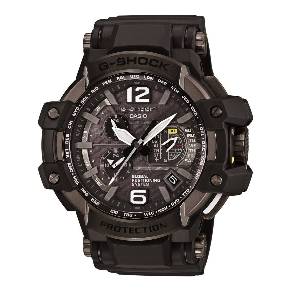 Montre Homme CASIO G-SHOCK GPS Hybrid Wave Ceptor - GPW-1000-1BER