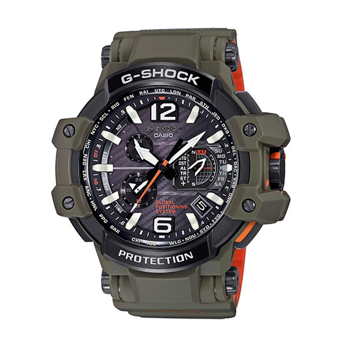 Montre Homme CASIO G-SHOCK GPS Hybrid Wave Ceptor - GPW-1000KH-3AER