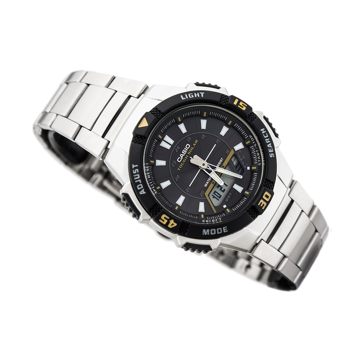 Montre Homme Casio  Bracelet Acier inoxydable Argenté - AQ-S800WD-1EVEF