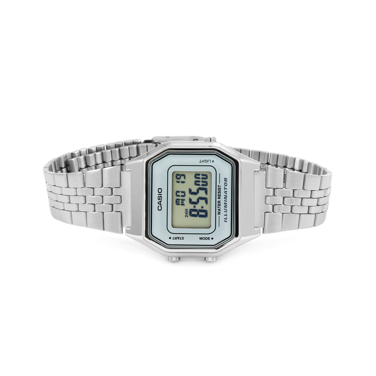 Montre Femme Casio  Bracelet Acier inoxydable Argenté - LA680WEA-7EF