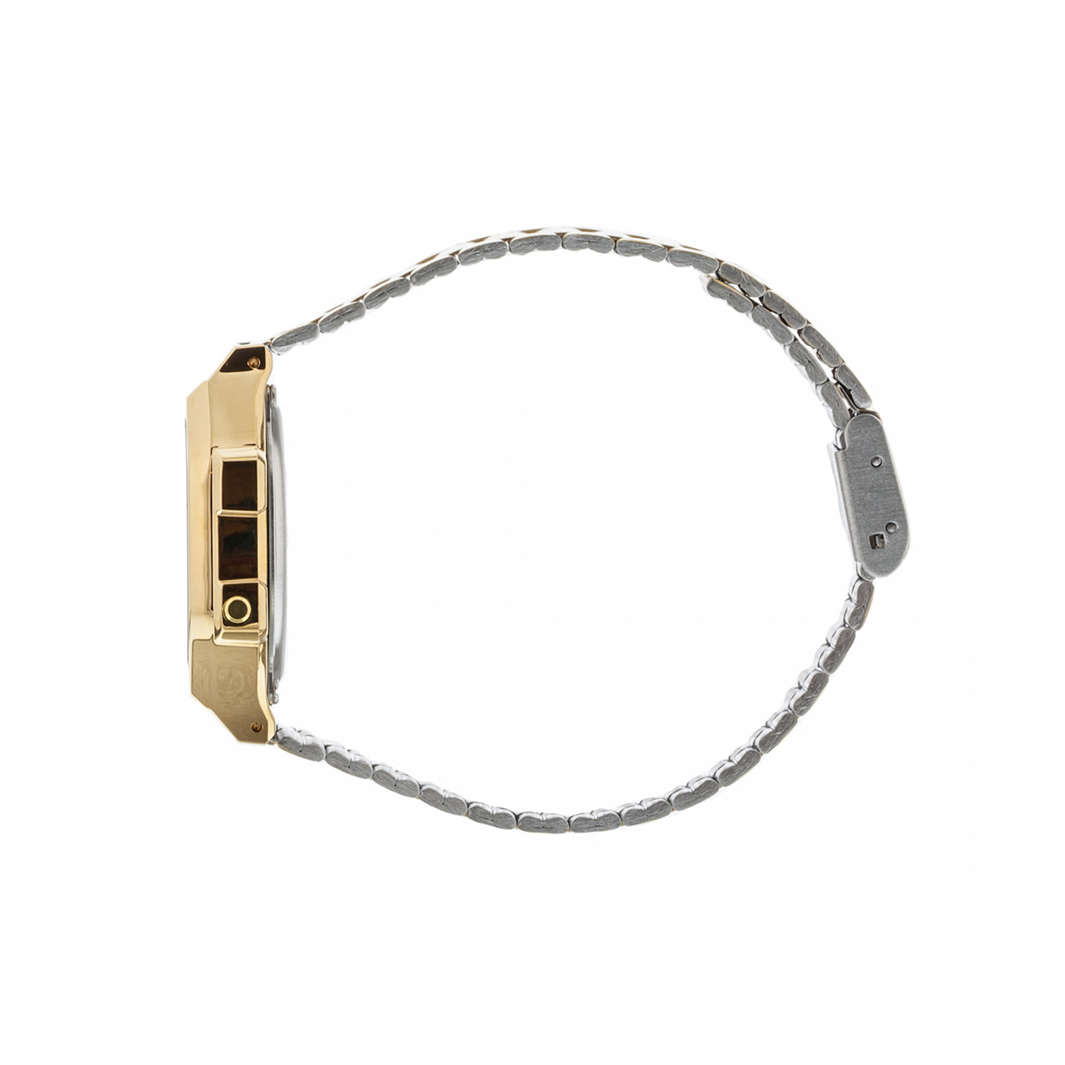 Montre Mixte Casio Bracelet Acier inoxydable Doré - A168WG-9EF Montre mixte Casio Vintage Bracelet Acier inoxydable Doré - A168WG-9EF