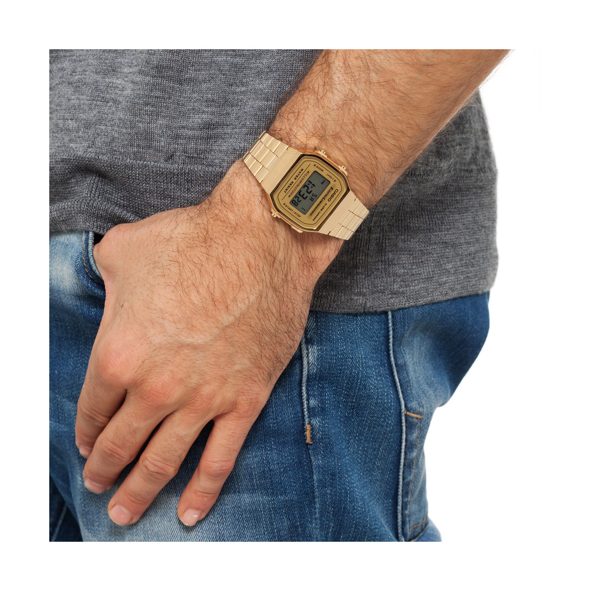 Casio doré hotsell