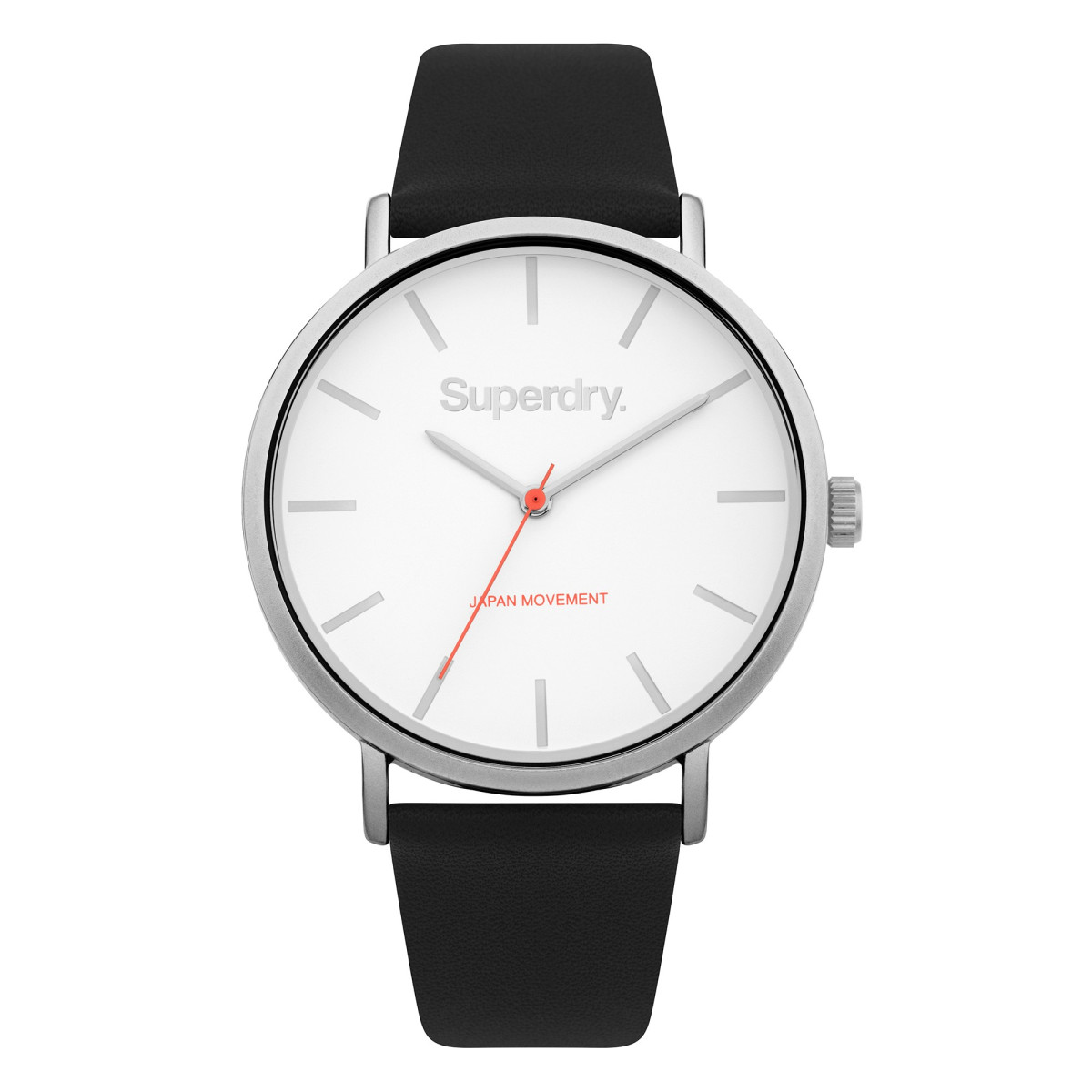 Montre Analogique pour Femme marque superdry 40mm Montre femme Superdry SYL002B Cadran Blanc