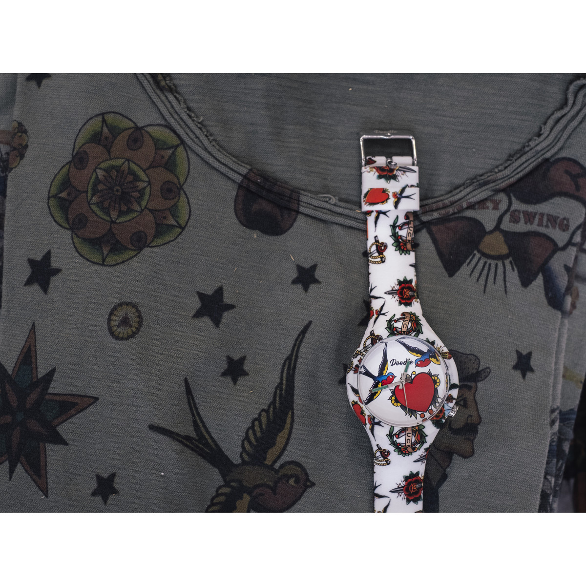 Montre Doodle Tattoo Mood - Dota002 Montre Doodle Tattoo Mood - Dota002