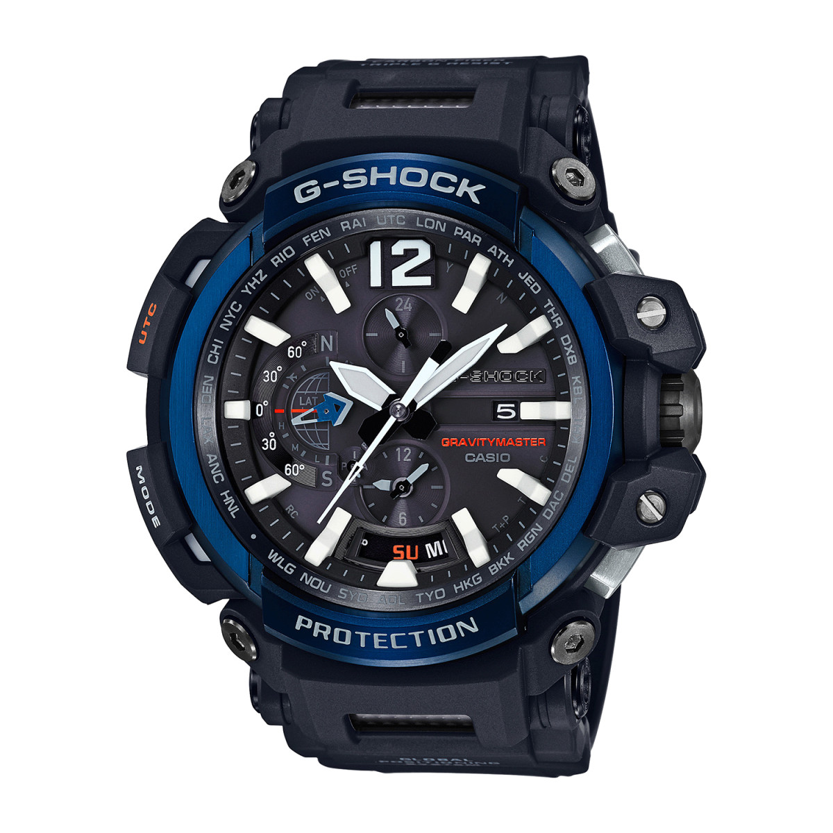 Montre Homme CASIO G-SHOCK GravityMaster - GPW-2000-1A2ER