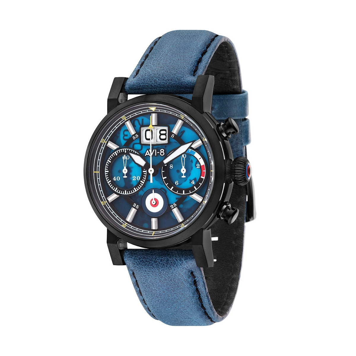 Montre AVI-8 HAWKER HURRICANE Quartz Chronograph nautique Montre AVI-8 HAWKER HURRICANE Quartz Chronograph - AV-4062-03
