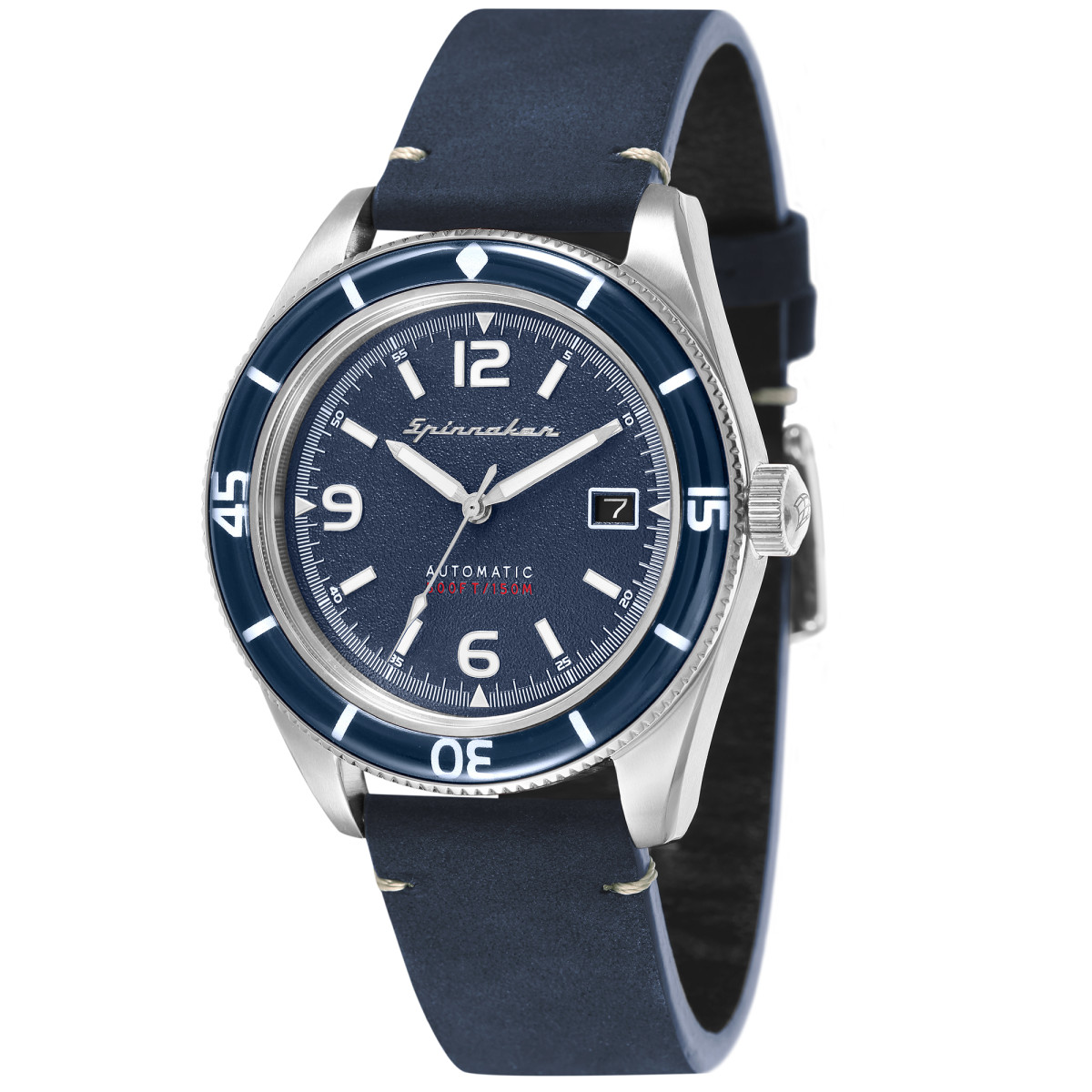 Montre Spinnaker FLEUSS Automatique - Cadran Bleu - SP-5055-03 Montre Spinnaker FLEUSS Automatique - Cadran Bleu - SP-5055-03