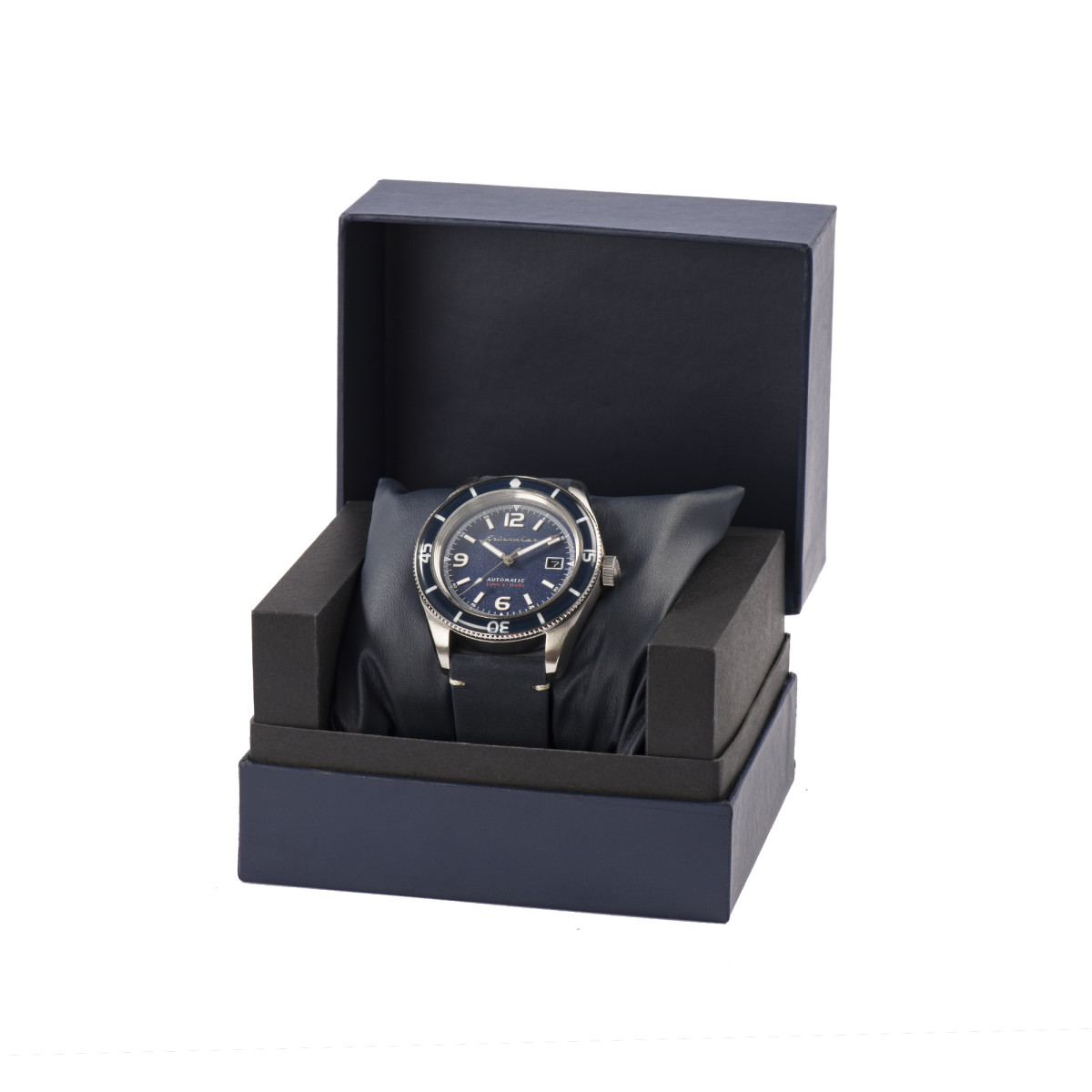 Montre Spinnaker FLEUSS Automatique - Cadran Bleu - SP-5055-03 Montre Spinnaker FLEUSS Automatique - Cadran Bleu - SP-5055-03