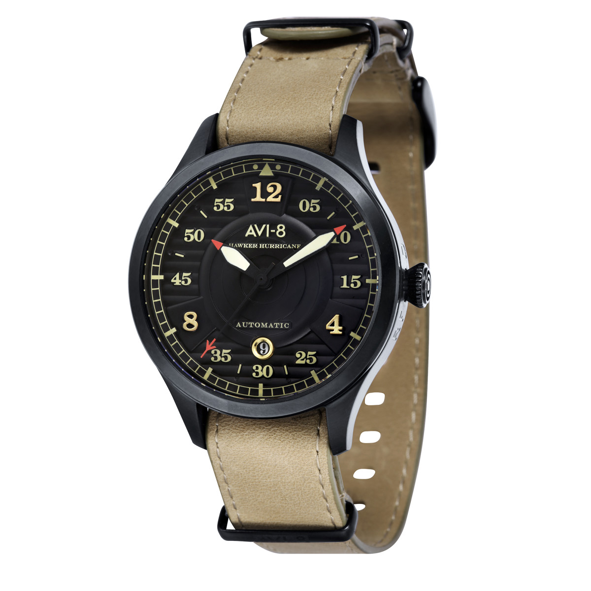 Montre Homme AVI-8 Hawker Hurricane Automatique Cadran noir AV-4046-03