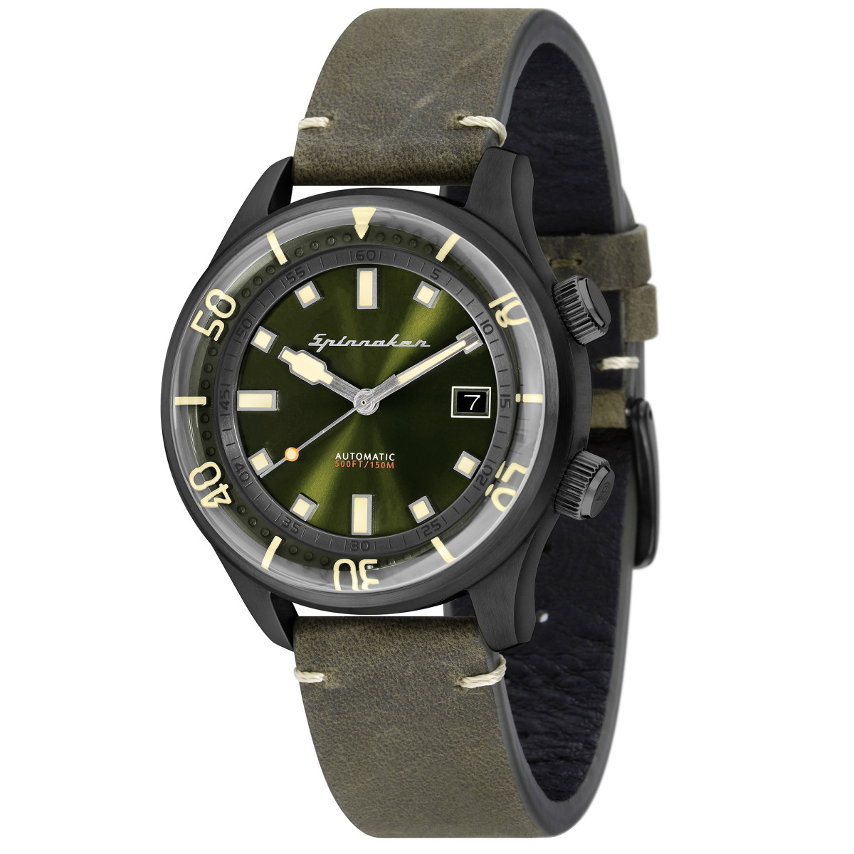 Montre Spinnaker Bradner Automatique Cadran Vert SP-5057-04 Montre Spinnaker Bradner Automatique Cadran Vert - SP-5057-04