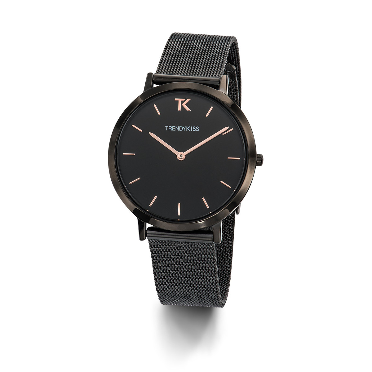 Montre Femme Trendy Kiss Lovisa cadran noir mat - TMRG10103-33