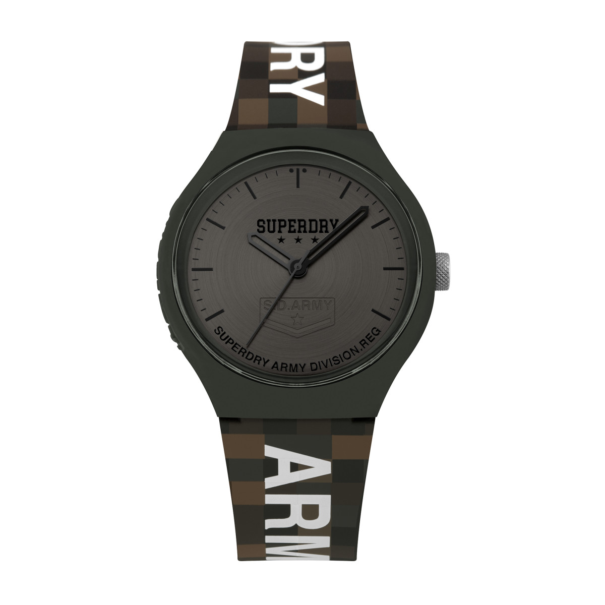 Montre Homme Superdry - Urban XL Pixel Camo cadran gris - SYG251E