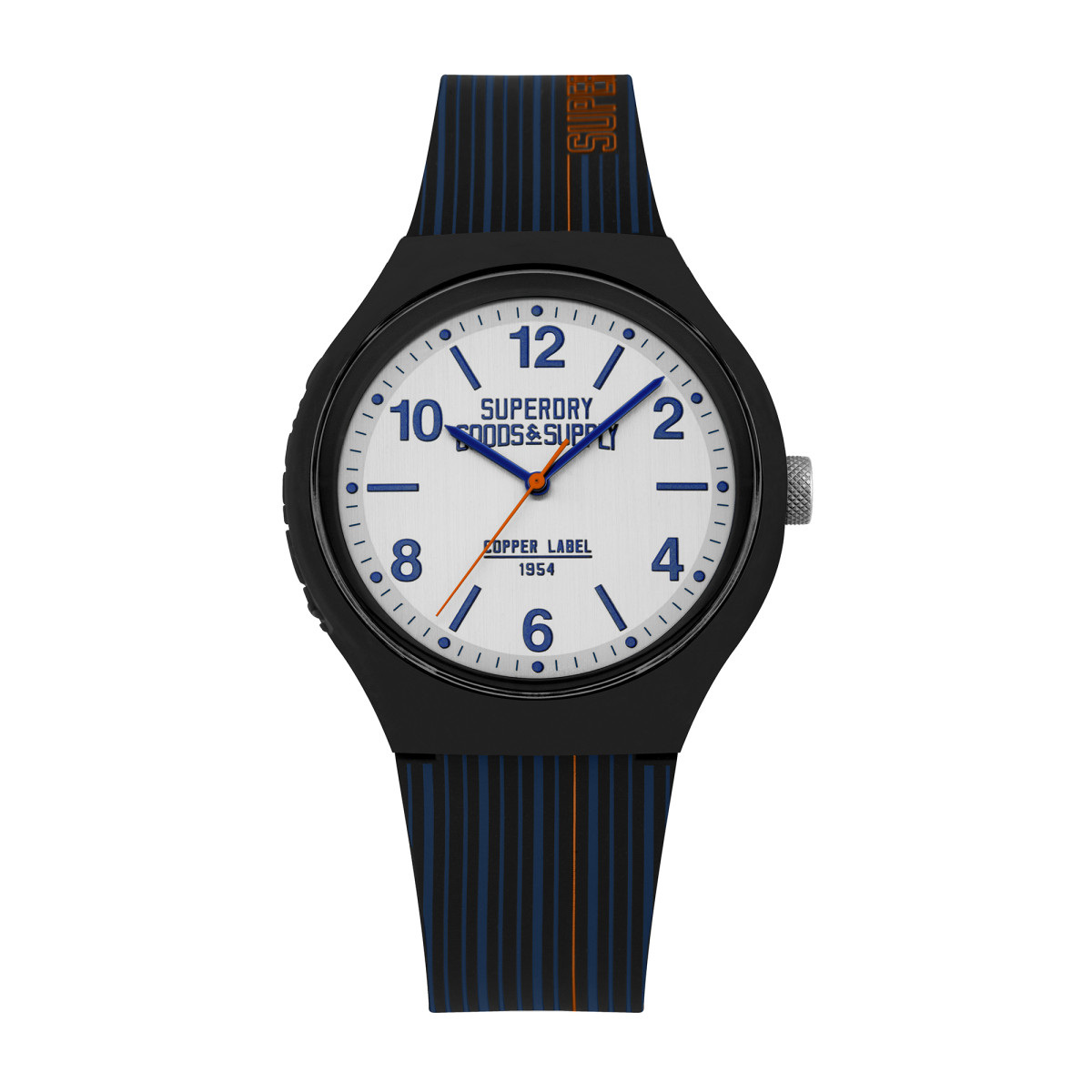 Montre Homme Superdry - Urban XL Stripe cadran blanc - SYG252U