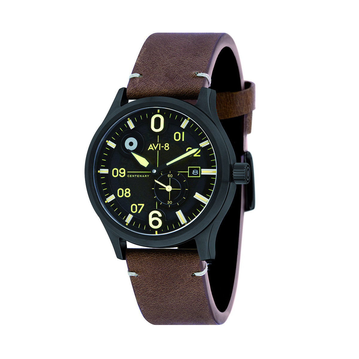 Montre Homme AVI-8 FLYBOY Cadran Cadran transparent gris – AV-4060-03 Montre Homme AVI-8 FLYBOY Cadran transparent gris AV-4060-03