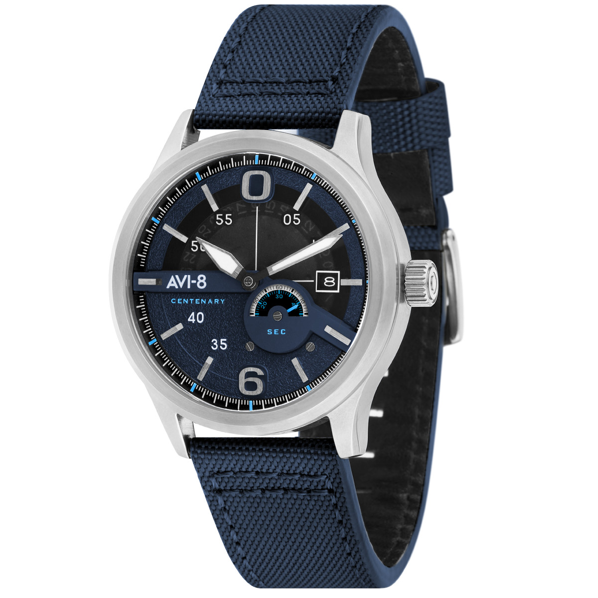 Montre Homme AVI-8 FLYBOY Cadran bleu  – AV-4061-02