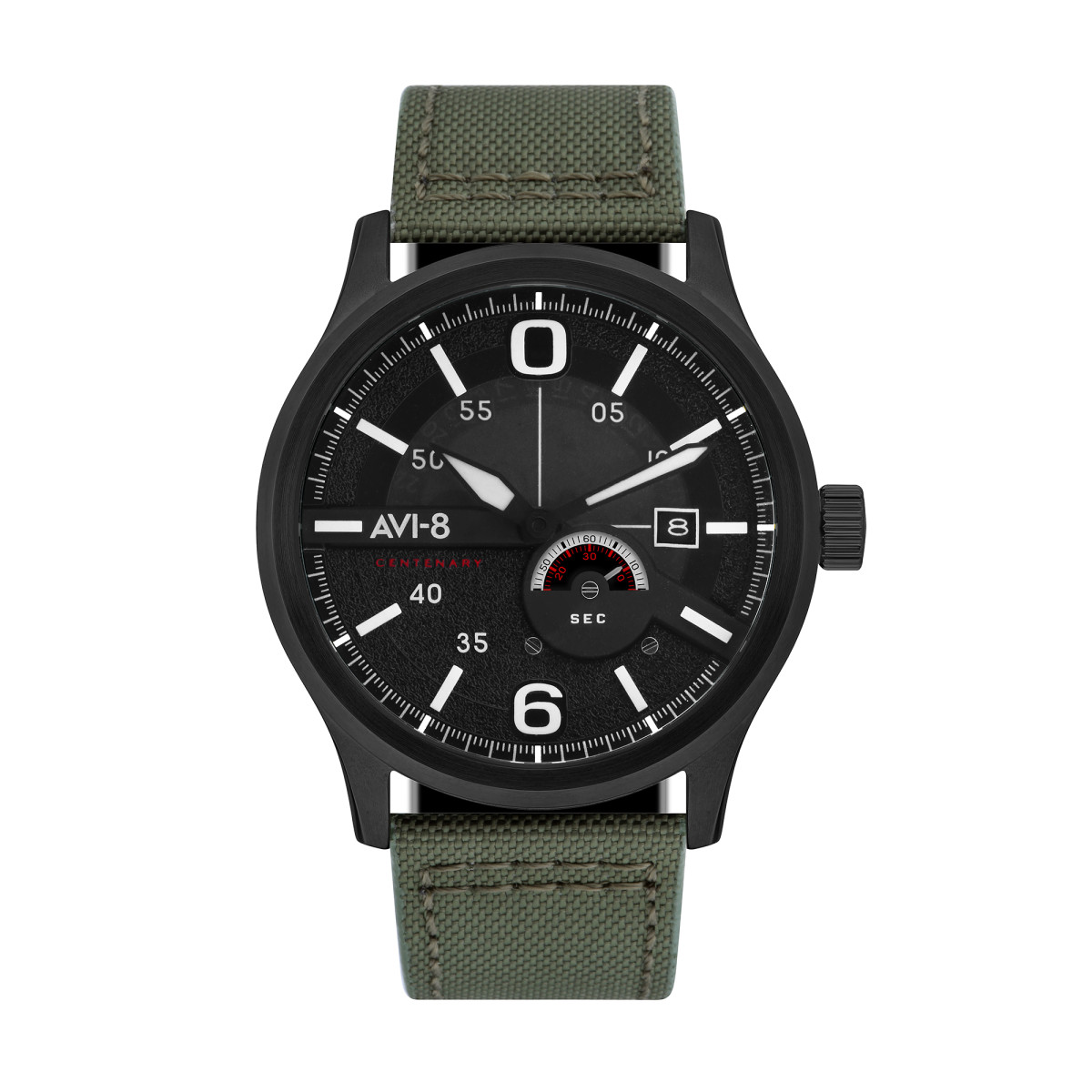 Montre Homme AVI-8 FLYBOY Cadran Cadran vert – AV-4061-03 Montre Homme AVI-8 FLYBOY Cadran vert – AV-4061-03