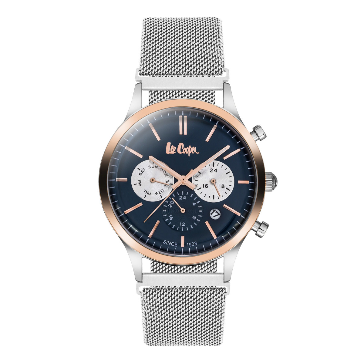 Montre Homme Lee Cooper Cadran Bleu Mat – LC06305.590