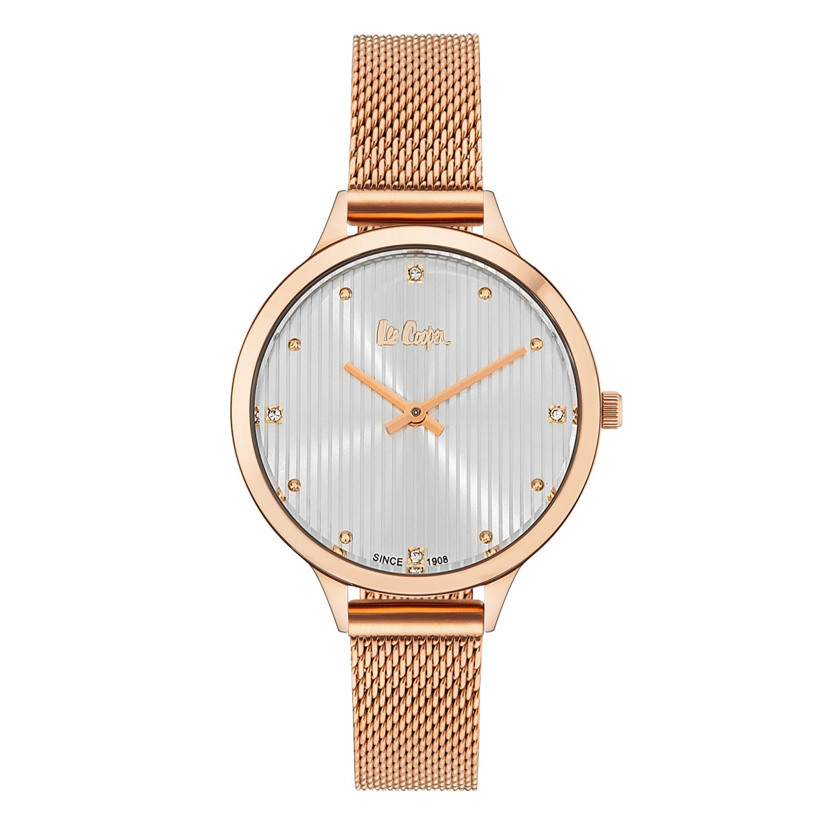 Montre Femme Lee Cooper Cadran Soleillé Argenté – LC06460.430