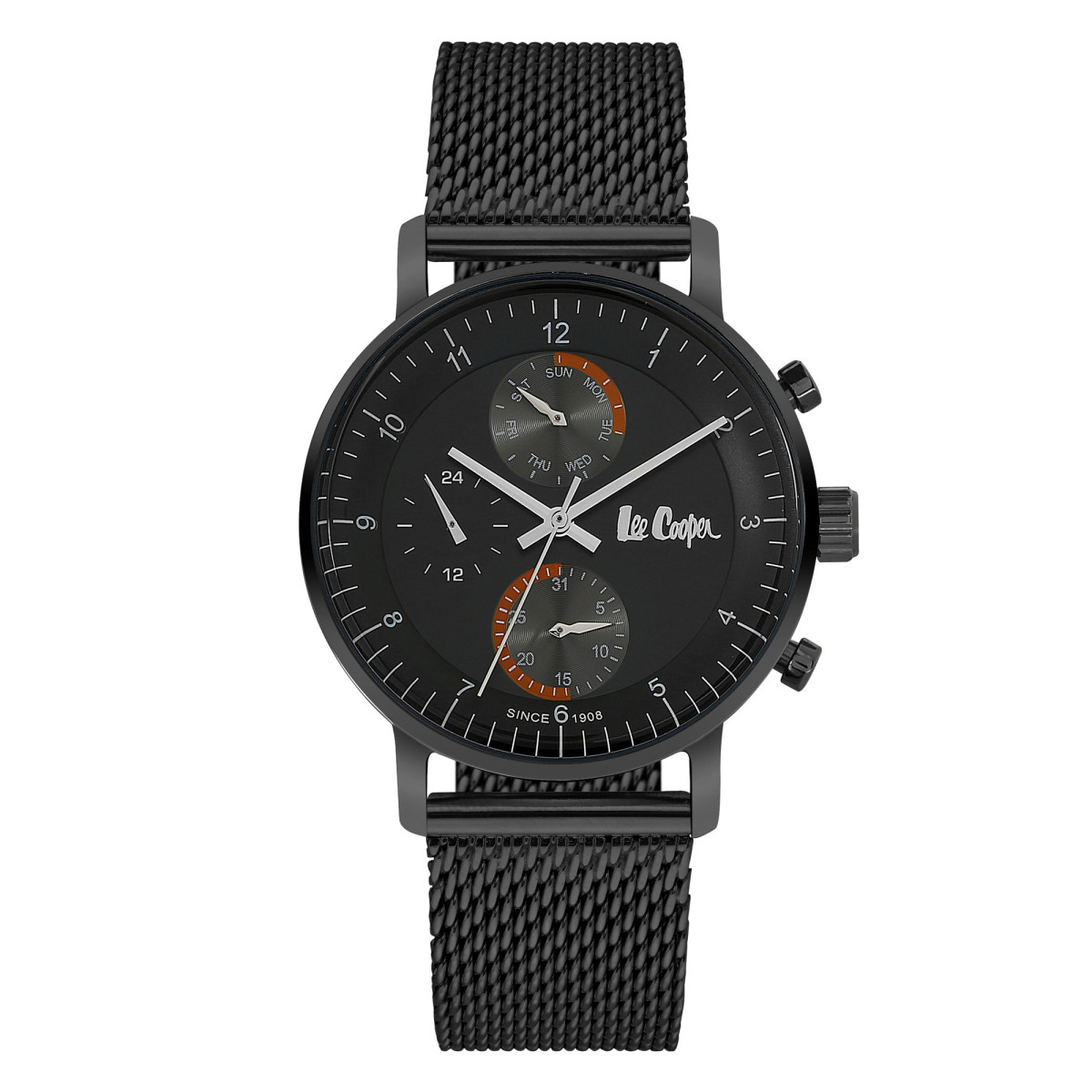 Montre Homme Lee Cooper Cadran Noir Mat – LC06495.650