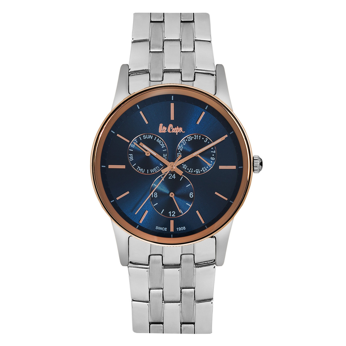 Montre Homme Lee Cooper Cadran Bleu LC06498.590 Mes bijoux