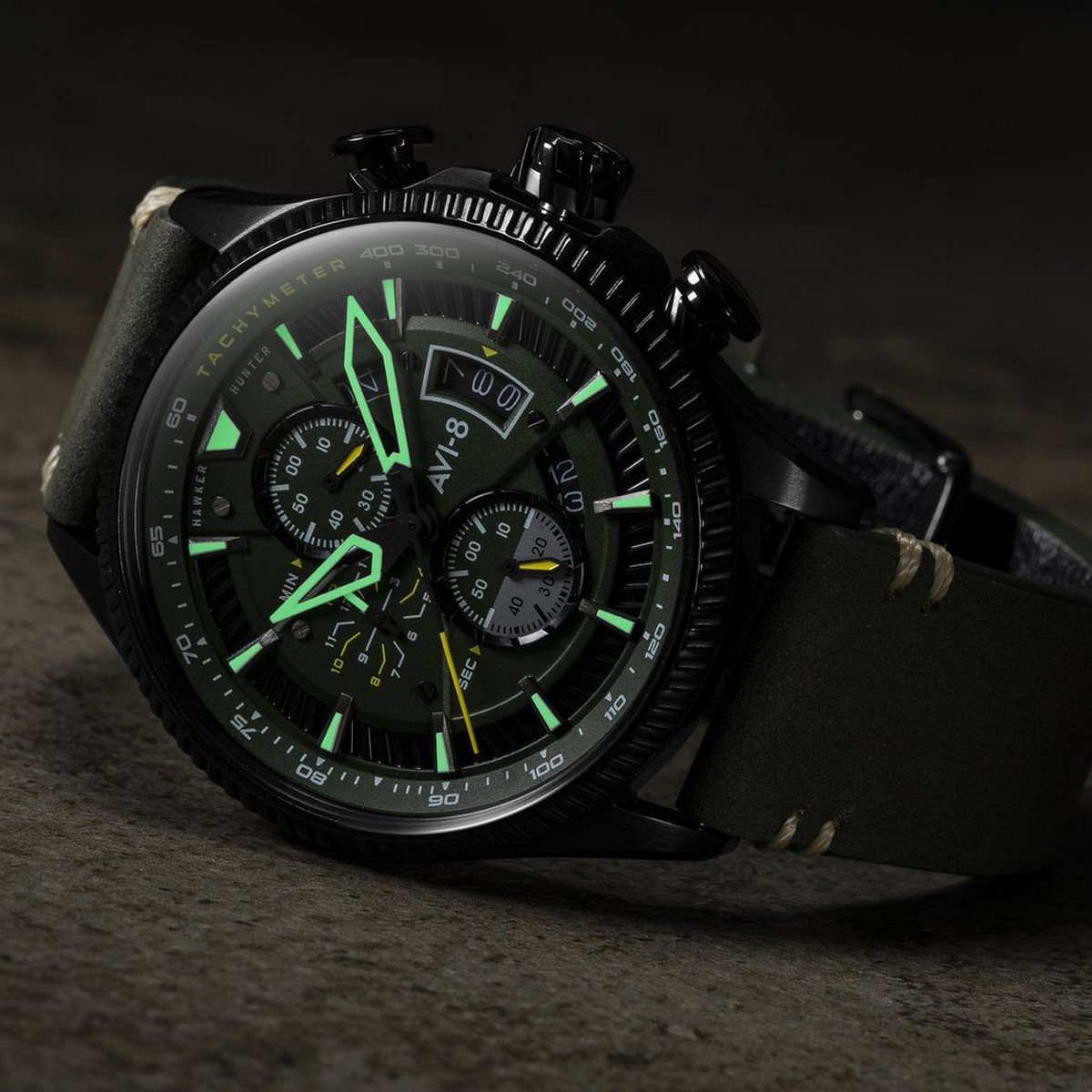 Montre AVI-8 HAWKER HUNTER Quartz Chronograph - AV-4064-02 Montre AVI-8 HAWKER HUNTER Quartz Chronograph - AV-4064-02