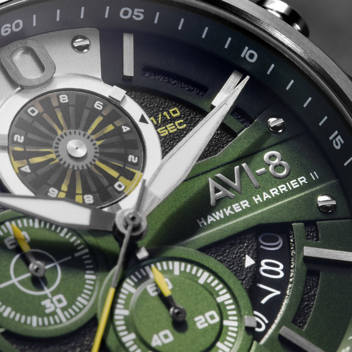 Montre AVI-8 Hawker Harrier II - Quartz Chronographe - AV-4051-02