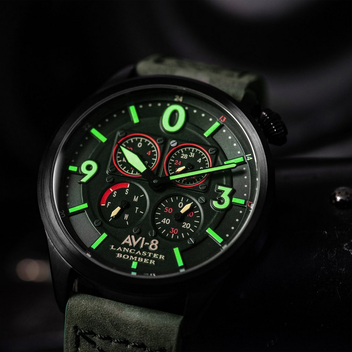 Montre AVI-8 Lancaster Bomber Quartz - AV-4050-04 Montre AVI-8 Lancaster Bomber Quartz - AV-4050-04