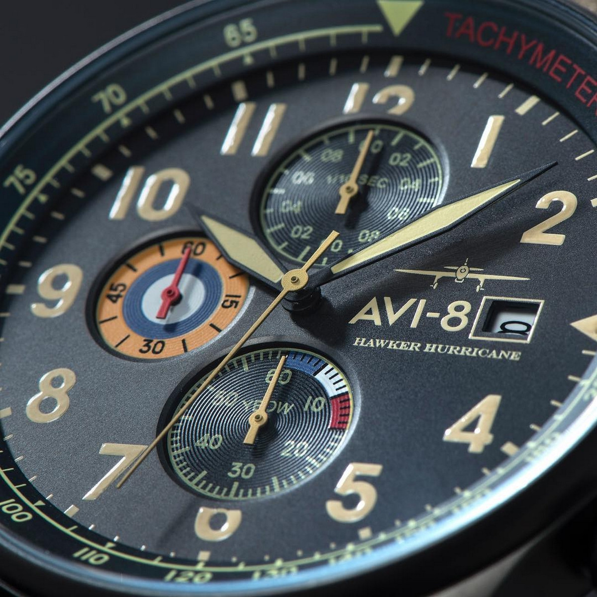 Montre AVI-8 HAWKER HURRICANE Quartz - AV-4011-0F Montre AVI-8 HAWKER HURRICANE Quartz - AV-4011-0F