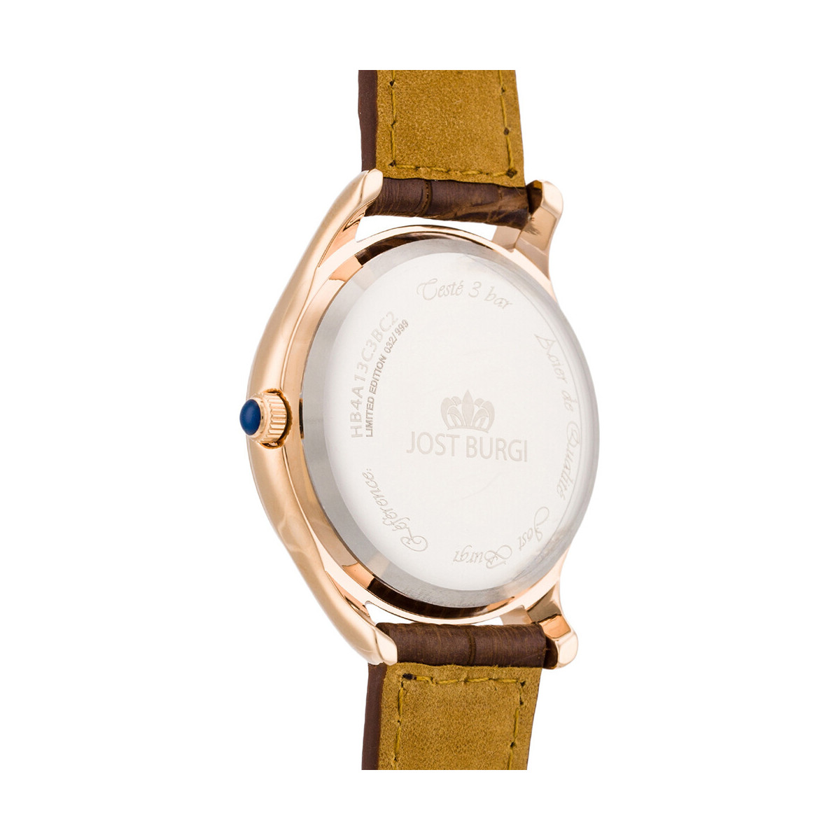 Montre Jost Burgi "STELLA" bracelet métal - HB4A13C3BC2 Montre Jost Burgi "STELLA" bracelet cuir - HB4A13C3BC2