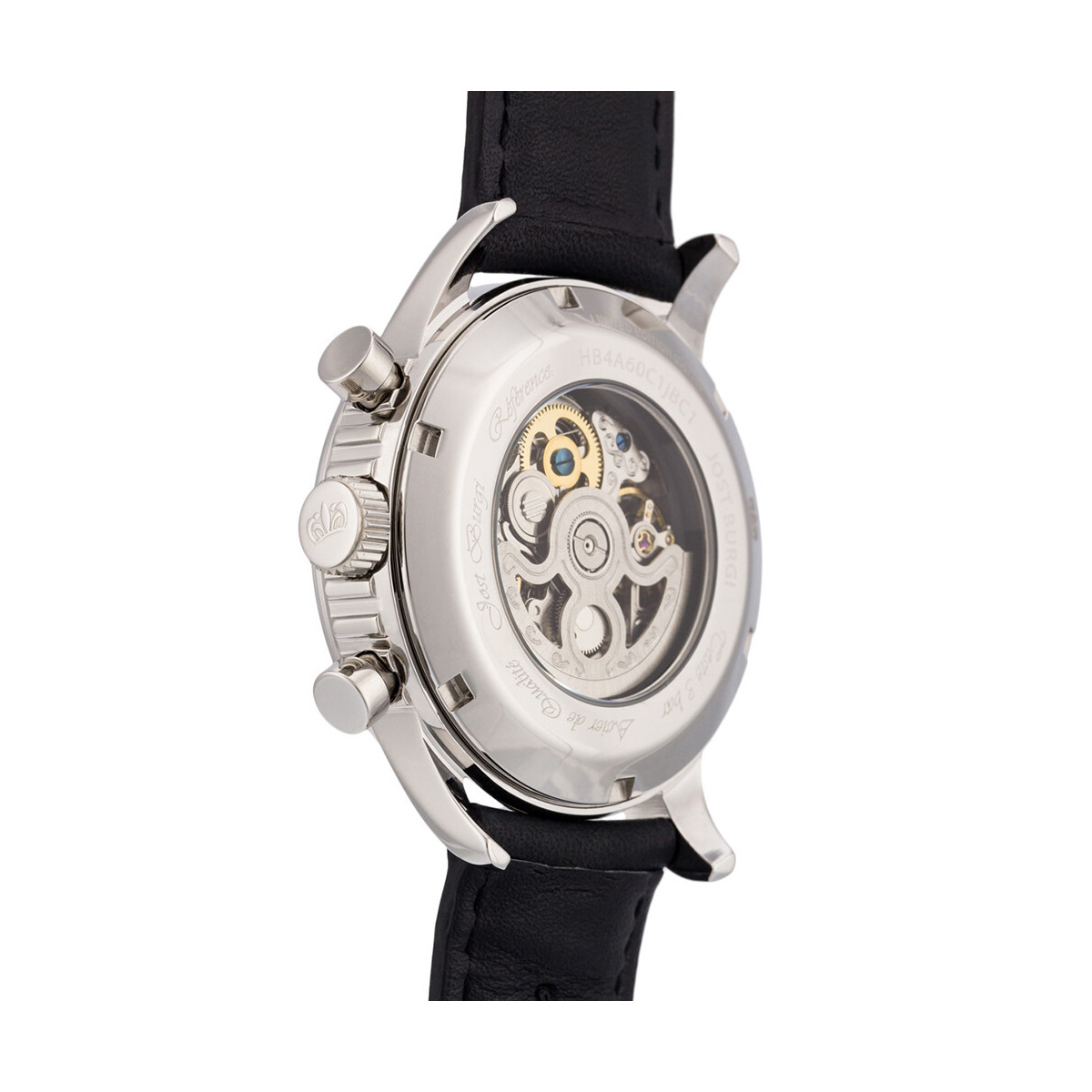 Montre Jost Burgi "RACING" bracelet cuir - HB4A60C1jBC1 Montre Jost Burgi "RACING" bracelet cuir - HB4A60C1jBC1