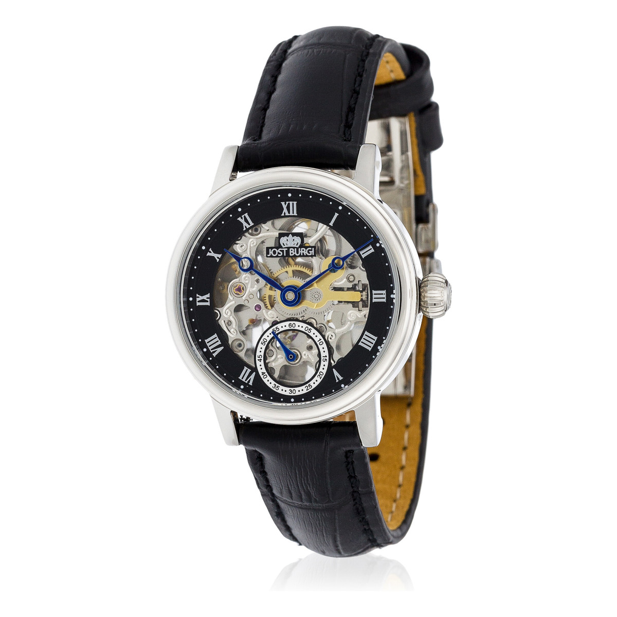 Montre Jost Burgi "LEGACY FEMME SKELETTE" bracelet cuir - HB4B30C1BC1 Montre Jost Burgi "LEGACY FEMME SKELETTE" bracelet cuir - HB4B30C1BC1