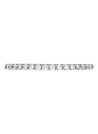 Bague Or Blanc 375 "TOUR COMPLET LUMINEUX" Diamants 0.4 cts