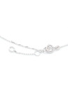 Bracelet Or Blanc 375 "HEART EFFECTS" Diamants 0.02 cts