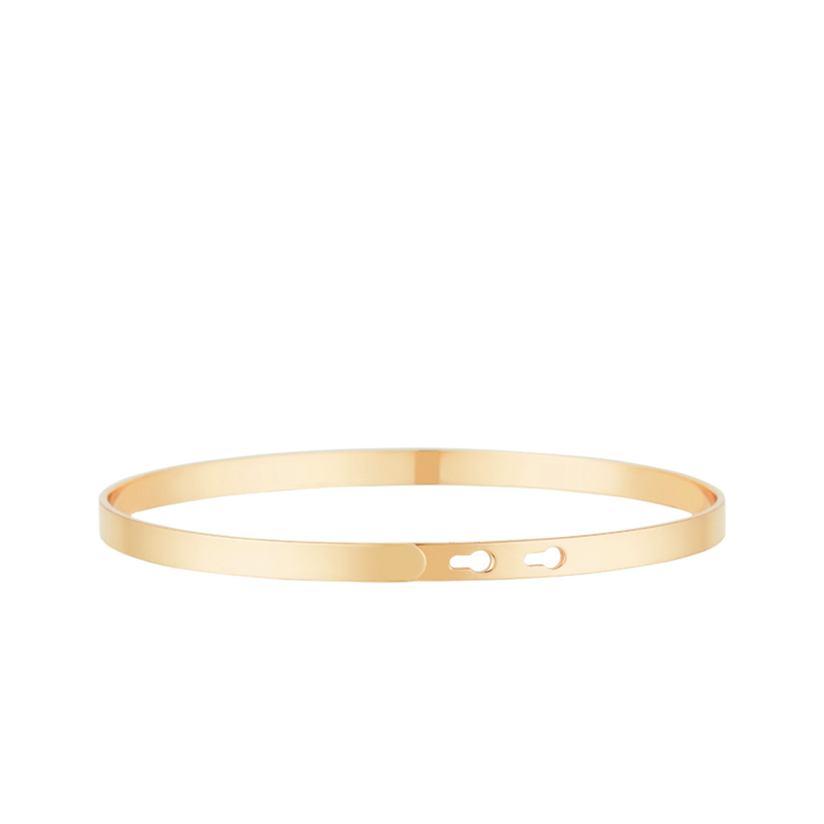 "DEMAIN EST UN AUTRE JOUR" bracelet à message doré Bracelet à message "Demain est un Autre Jour" Laiton doré