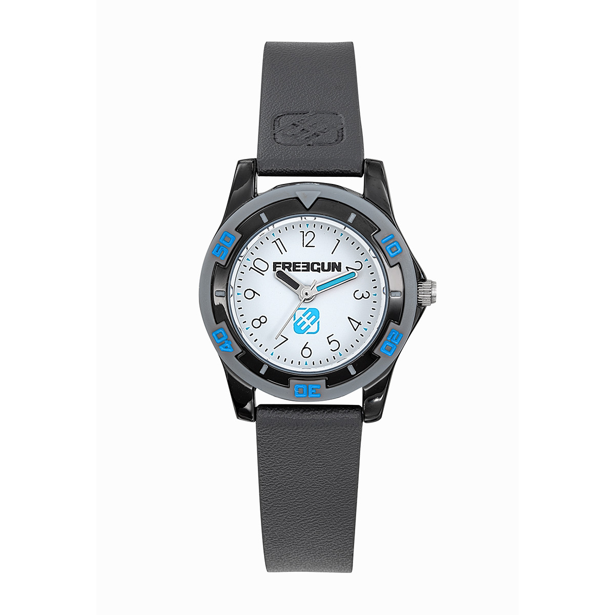 Montre Garçon Freegun Max Bracelet en cuir noir - EE5249 Montre Garçon Freegun Max Bracelet en cuir noir - EE5249