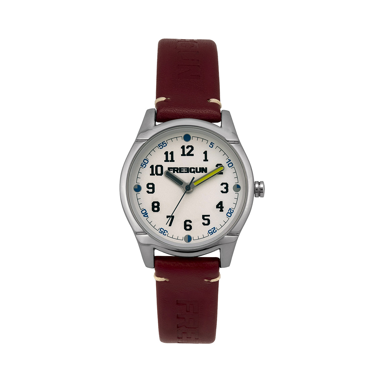 Montre Garçon Freegun Varial Bracelet en cuir rouge - EE5260 Montre Garçon Freegun Varial Bracelet en cuir rouge - EE5260