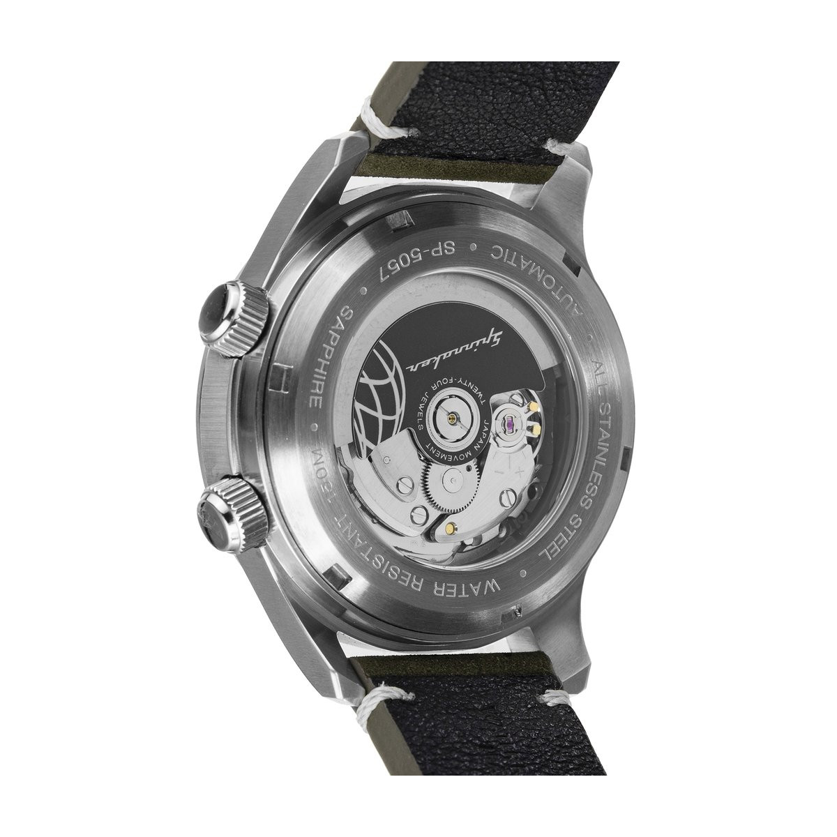 Montre Spinnaker BRADNER Automatique - Cadran Noir - SP-5057-02 Montre Spinnaker BRADNER Automatique - Cadran Noir - SP-5057-02