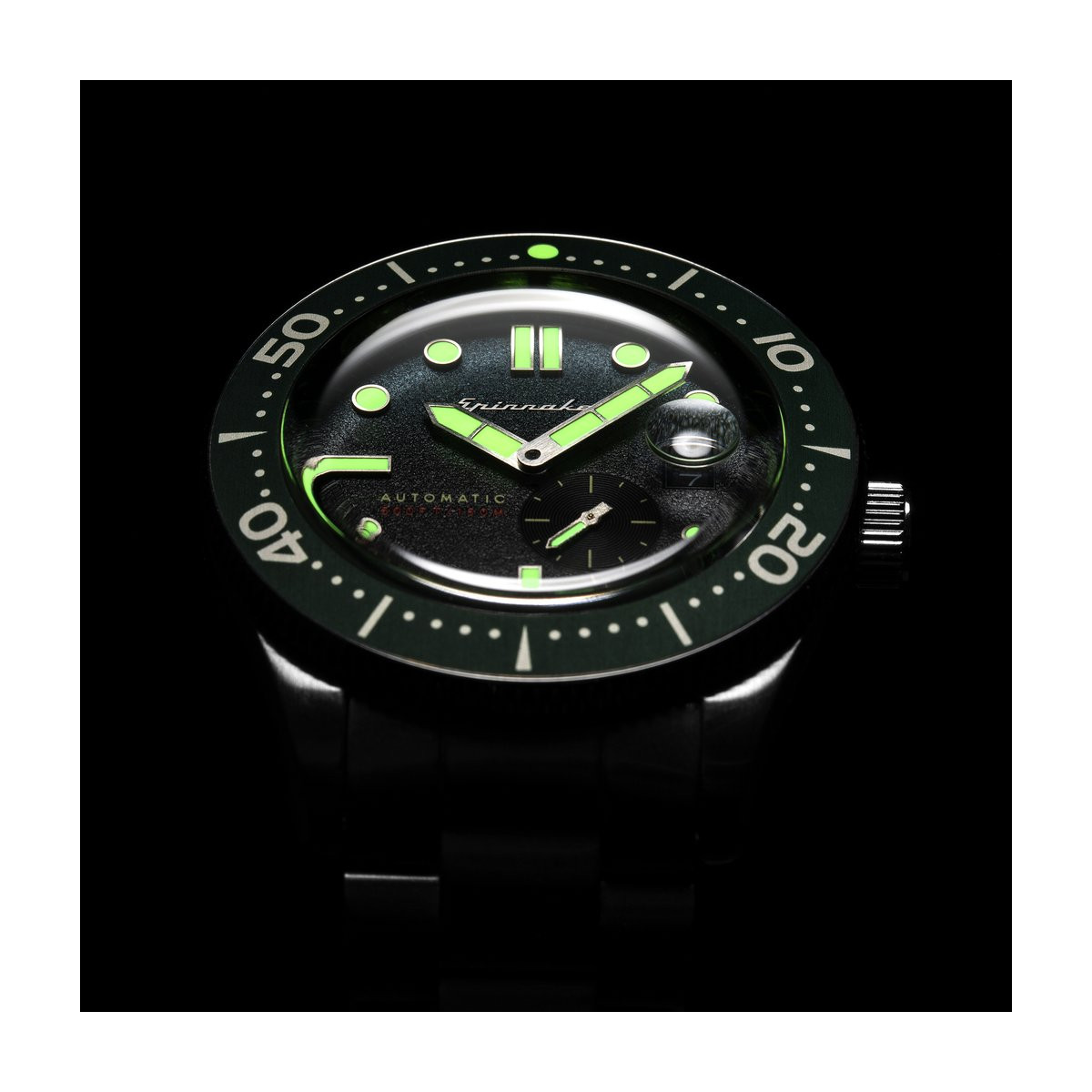 Montre Spinnaker Croft Automatique Cadran vert - SP-5058-11 Montre Spinnaker Croft Automatique Cadran vert - SP-5058-11