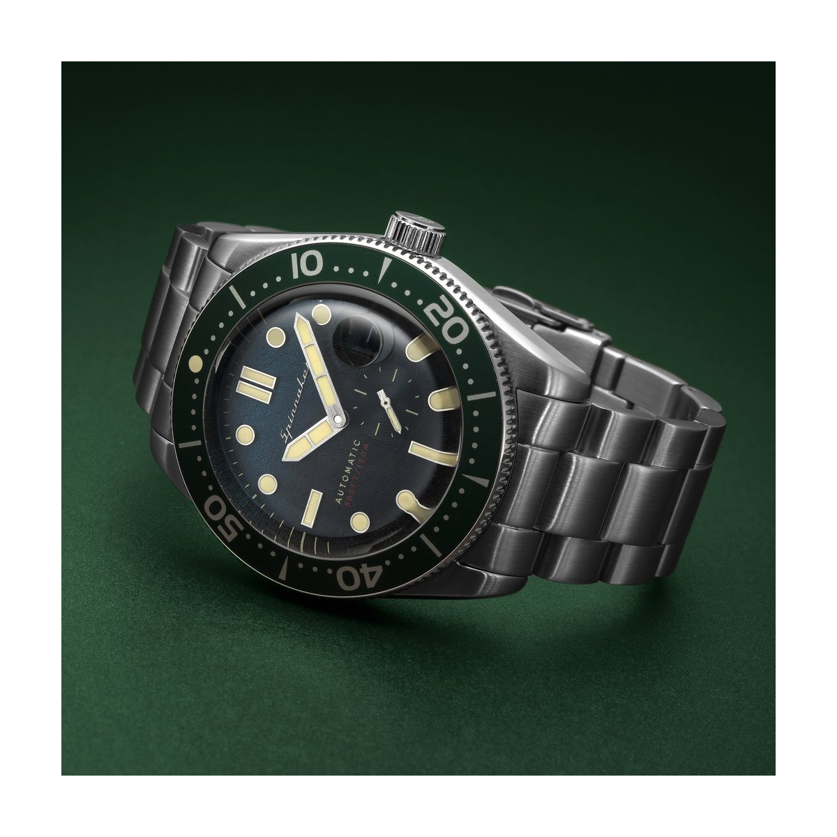 Montre Spinnaker Croft Automatique Cadran vert - SP-5058-11 Montre Spinnaker Croft Automatique Cadran vert - SP-5058-11