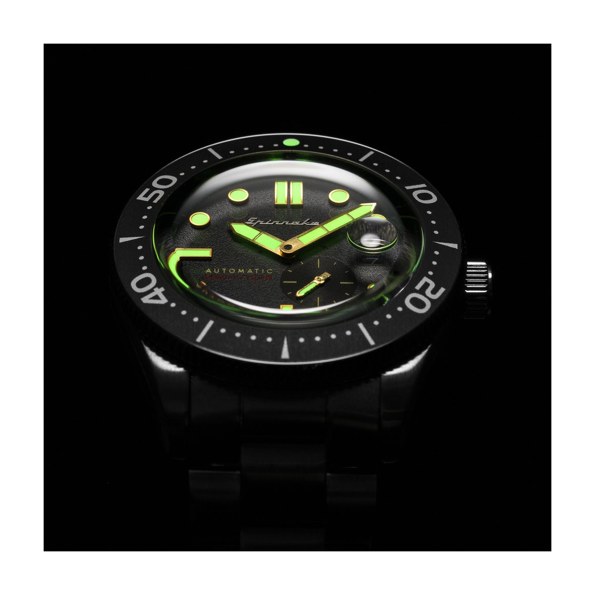 Montre Spinnaker Croft Automatique Cadran noir - SP-5058-22 Montre Spinnaker Croft Automatique Cadran noir - SP-5058-22
