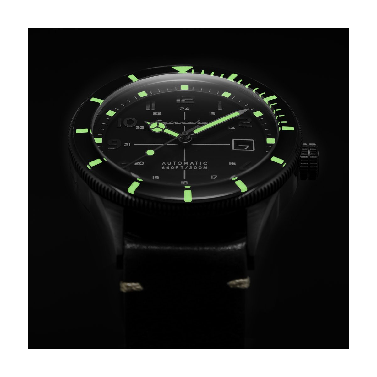 Montre Spinnaker Cahill Automatique Cadran noir - SP-5064-01 Montre Spinnaker Cahill Automatique Cadran noir - SP-5064-01