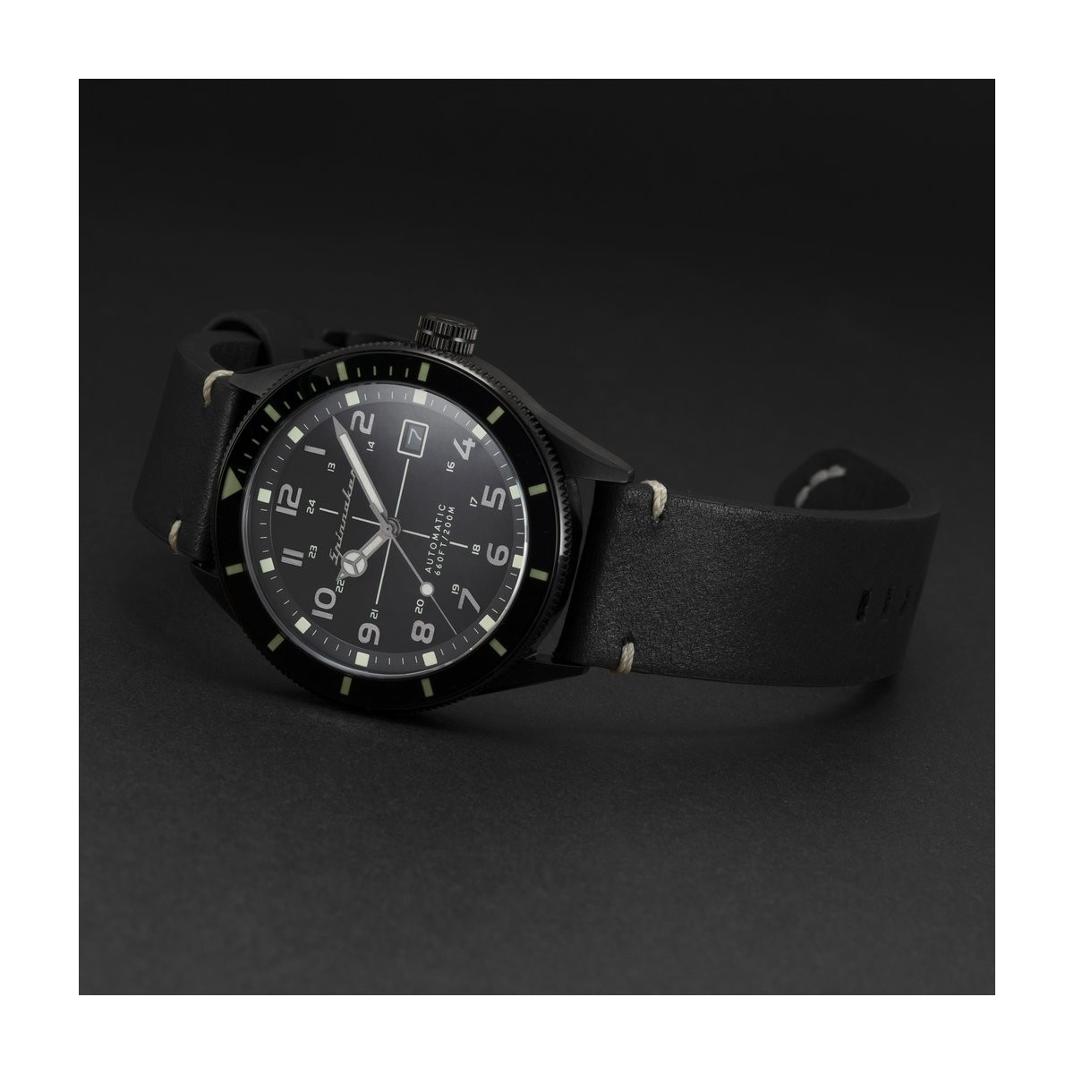 Montre Spinnaker Cahill Automatique Cadran noir - SP-5064-01 Montre Spinnaker Cahill Automatique Cadran noir - SP-5064-01