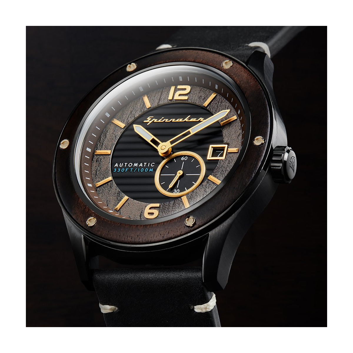 Montre Spinnaker Sorrento Automatique Cadran noir - SP-5067-03 Montre Spinnaker Sorrento Automatique Cadran noir - SP-5067-03