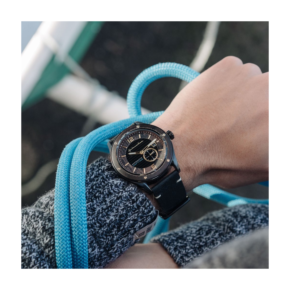Montre Spinnaker Sorrento Automatique Cadran noir - SP-5067-03 Montre Spinnaker Sorrento Automatique Cadran noir - SP-5067-03