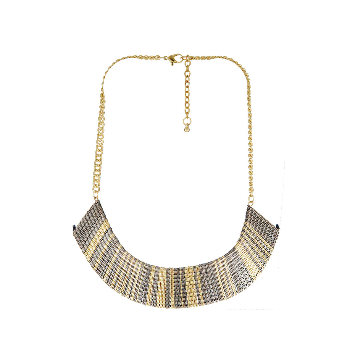 Collier Ethnique Doré "RAWAL" Collier Ethnique Doré "RAWAL"