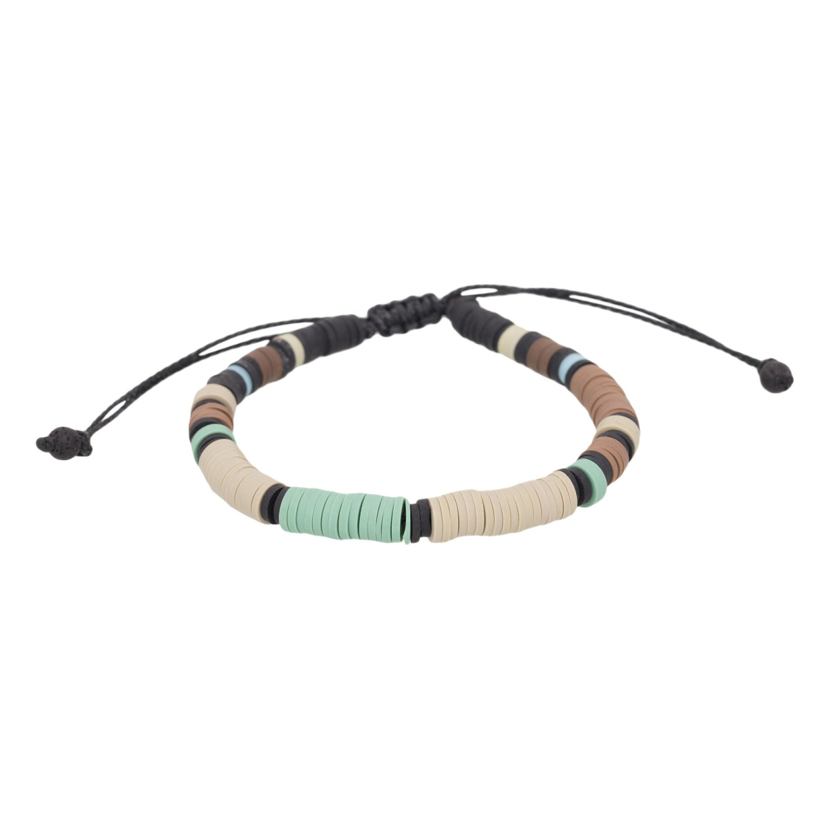 Bracelet Homme ajustable pierres multicolores "COLORED"